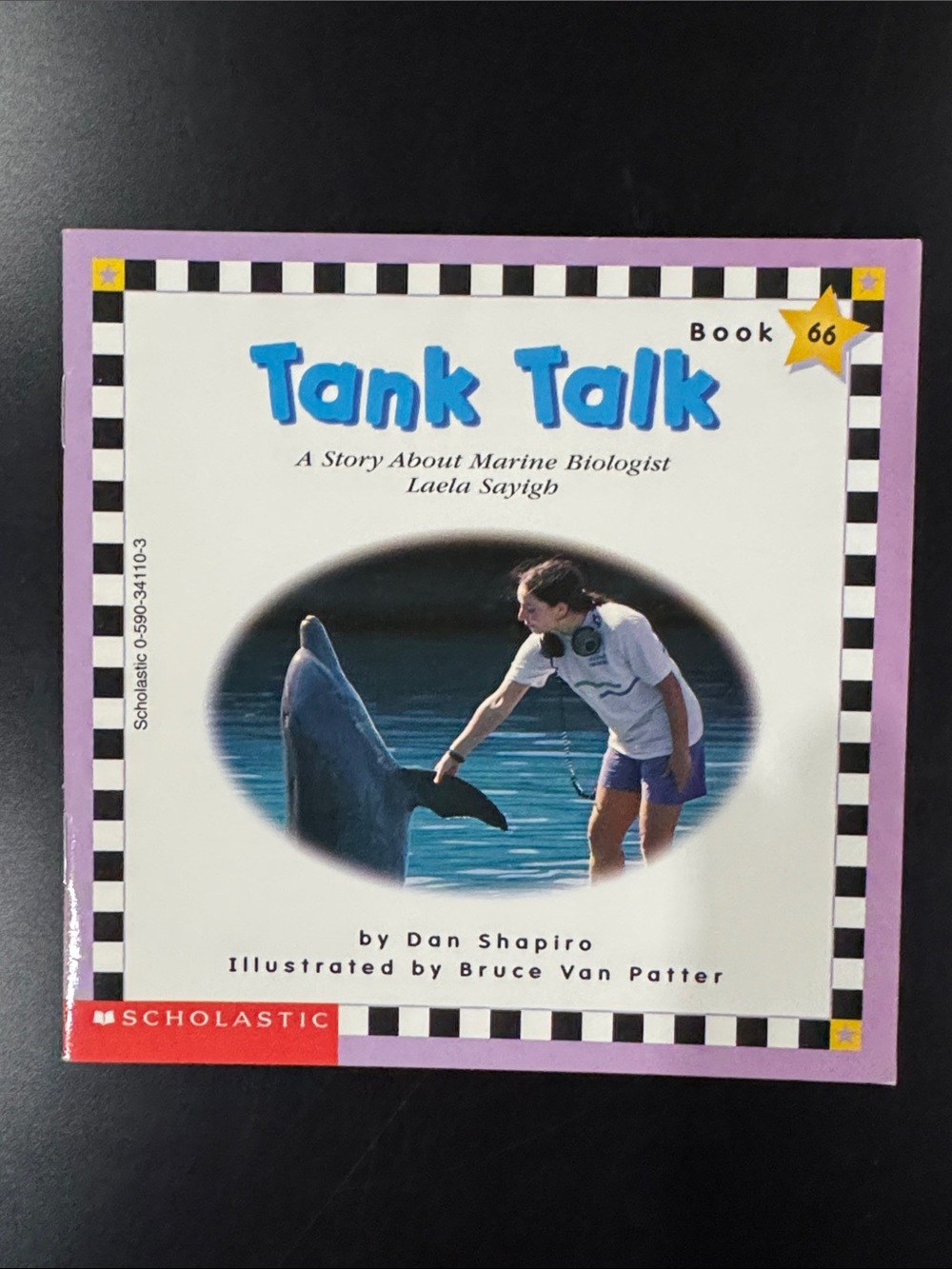 Scholastic Phonics Readers Book #66: Tank Talk - Vintage Children’s Book
